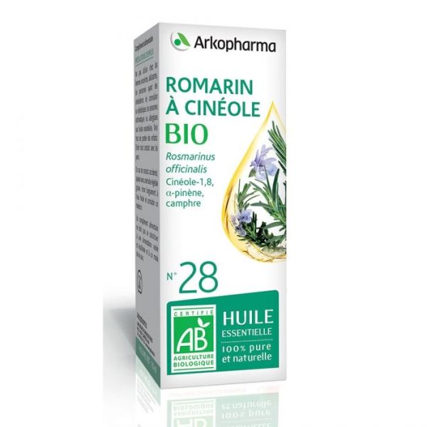 Arkoessentiel Huile Essentielle Romarin A Cineole Bio Flacon 10 Ml 1