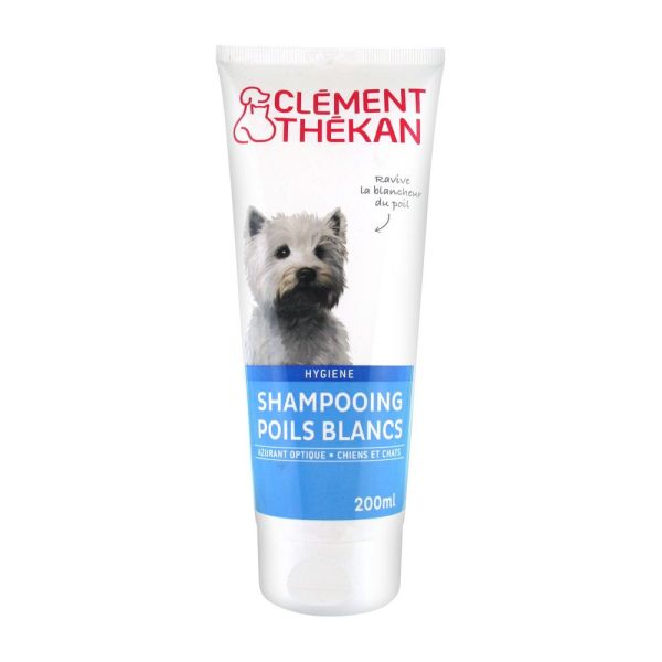 Clement-Thekan Shampoing Poils Blancs Tube 200 Ml 1
