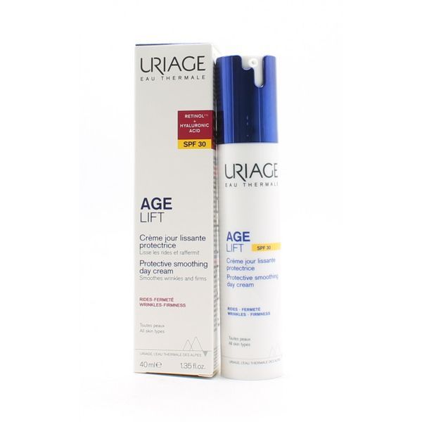 Uriage Age Lift - Creme Jour Lissante Protectrice Spf30 Fl Pompe 40 Ml 1