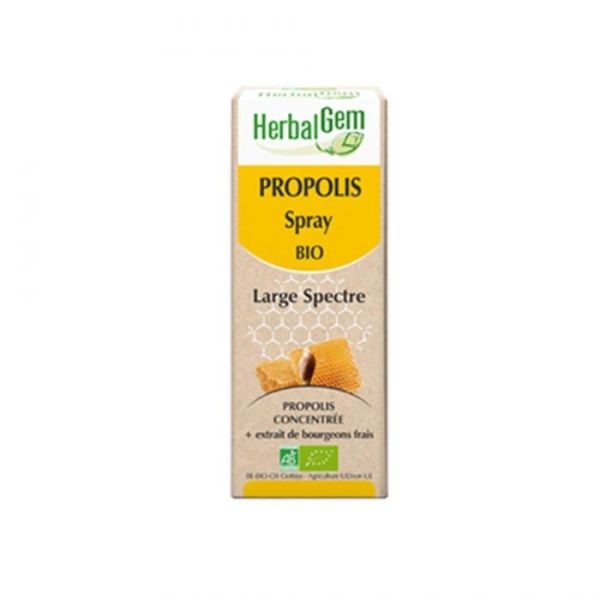 HerbalGem Propolis large spectre BIO - spray 15 ml