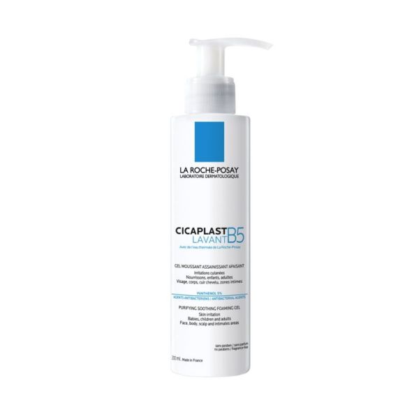 Cicaplast Lavant B5 gel moussant assainissant apaisant 200ml