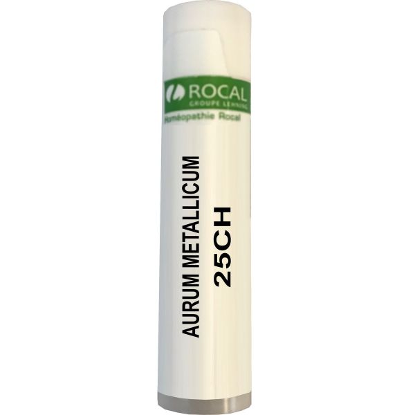 Aurum metallicum 25ch dose 1g rocal