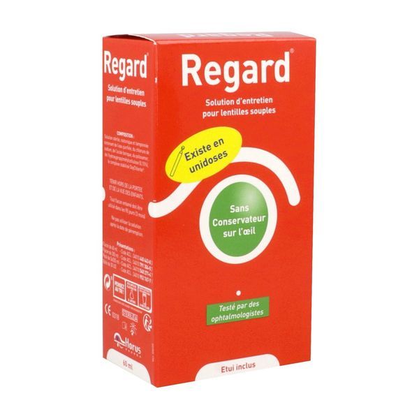Regard Solution D'Entretien De Lentille De Contact Sol Fl 60 Ml 1