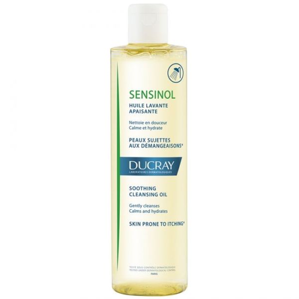 Ducray Sensinol Huile Lavante Corps Peaux Sujettes Aux Demangeaisons 400Ml