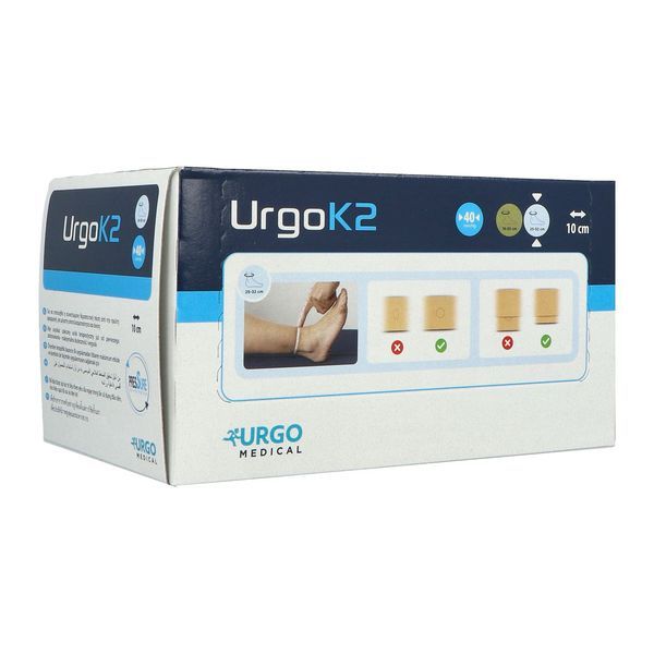 URGOK2 KIT Système de compression multitype bi bande, 25 cm à 32 cm, largeur 10 cm, unité
