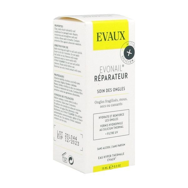 Evonail Ongles Fragilises Et Cassants Vernis Ongle Flacon 15 Ml 1