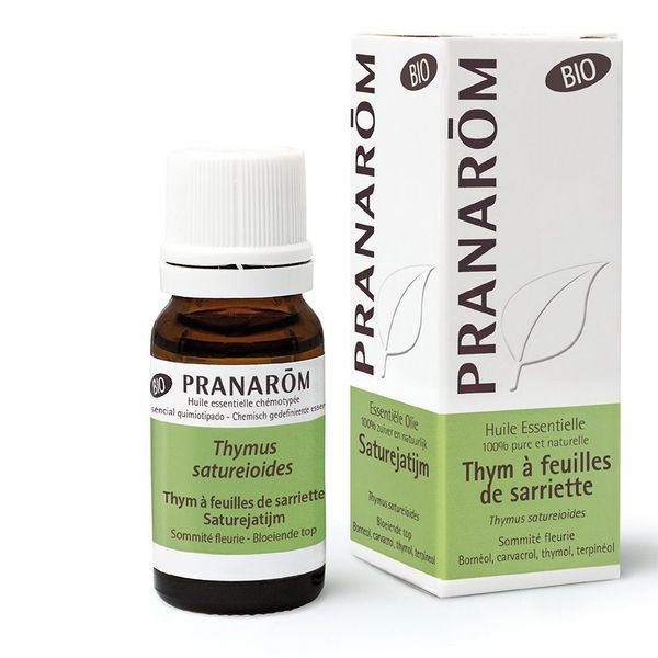Pranarom HE Thym à feuille de sariette Bio (Thymus satureioides) - 10 ml