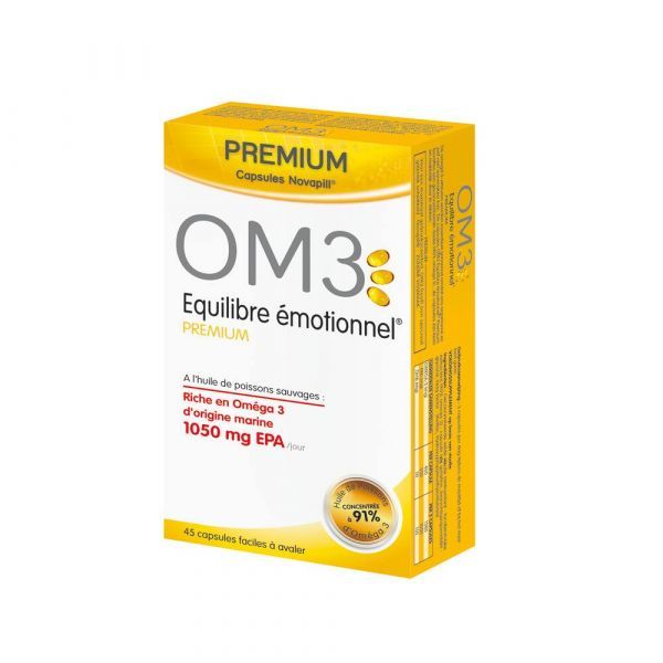 OM3 OM3 Equilibre émotionnel Premium - 45 capsules