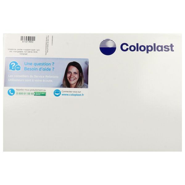 ALTERNA URO Poche Maxi vidangeable, système 1 pièce, (ref. 5585), bt 30