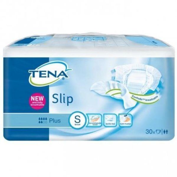TENA SLIP PLUS  small 30 unités (ref 710001/ 710530)