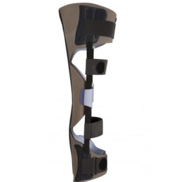 GENUIMMO 0° Attelle de genou d'immobilisation en extension à 0°, courte, 50 cm, extralarge, unité