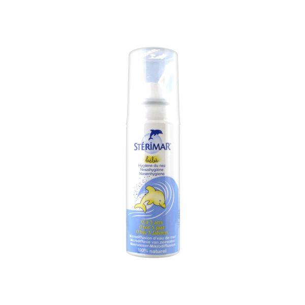 Sterimar Bebe Spray Nasal Eau De Mer Isotonique Solution 100 Ml 1