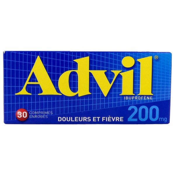 ADVIL 200 MG COMPRIME ENROBE B/30