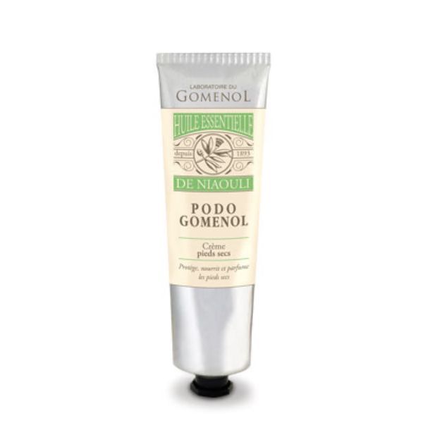 PODO GOMENOL CREME PIEDS SECS Crème podologique à l'huile essentielle de niaouli, tube 100 ml