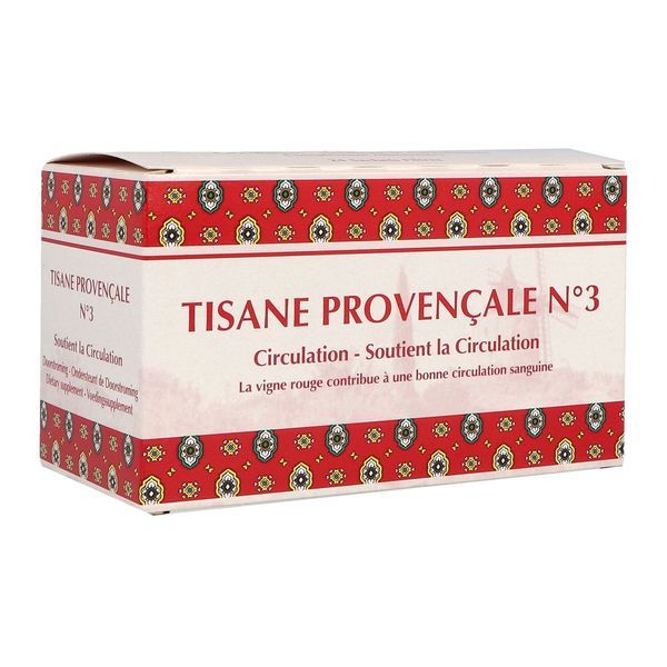 TISANE PROVENCALE N° 3 CIRCULATION Sachet, complément alimentaire à base de plantes, bt 24