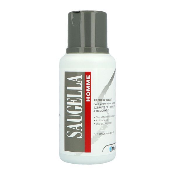 Saugella Homme Emulsion Lavante Flacon 200 Ml 1