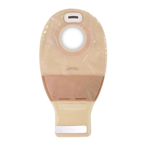 ESTEEM SYNERGY PLUS INVISICLOSE STANDARD POCHE OUVERTE Poche vidable, système 2 pièces, prédécoupée, opaque, diamètre 35 mm (ref. 416796), bt 10