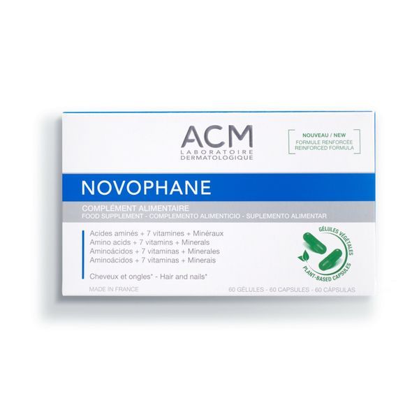 NOVOPHANE GELULE Gélule, complément alimentaire à visée capillaire, bt 60