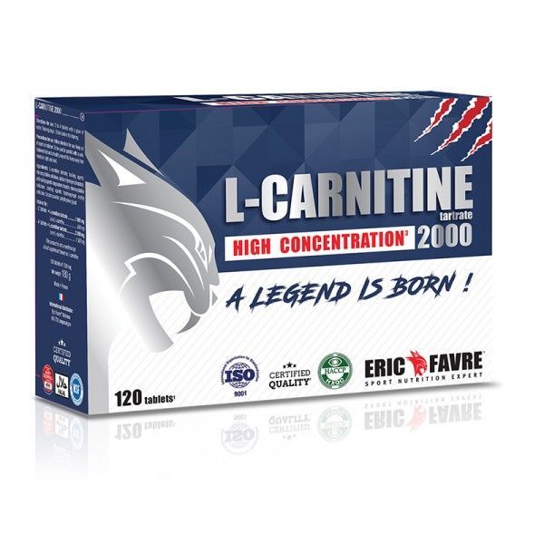 Eric Favre - L-Carnitine 2000 - 120 comprimés