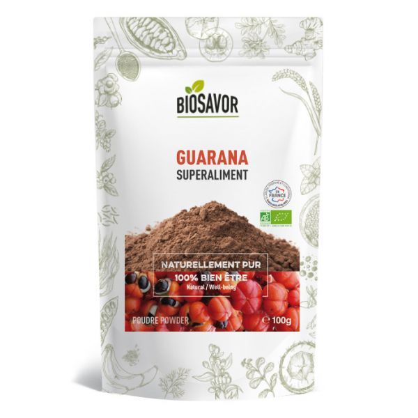 Biosavor Guarana poudre BIO - 100 g