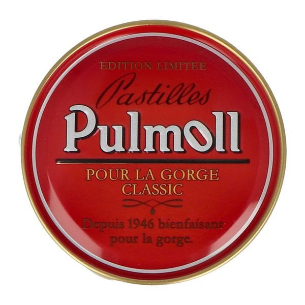 PULMOLL POUR LA GORGE CLASSIC Pastille au goût réglisse et miel, bte 75 g