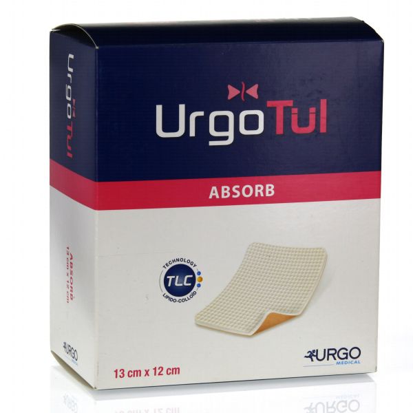 Urgotul absorb 13 x 12 cm 16 pansements