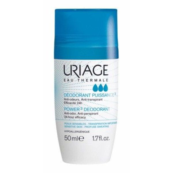 Uriage Deodorant Puissance 3 Creme Fl Roll-On 50 Ml 1