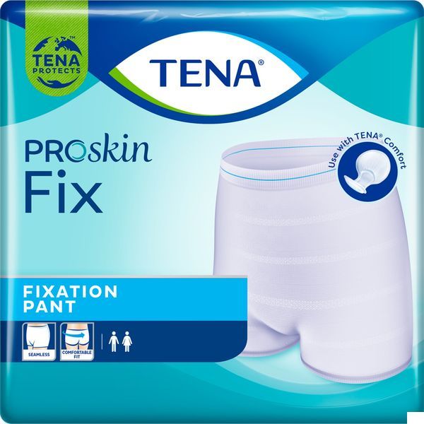TENAFIX PREMIUM Slip de maintien en filet, pour adulte, small, code couleur jaune, sachet 5