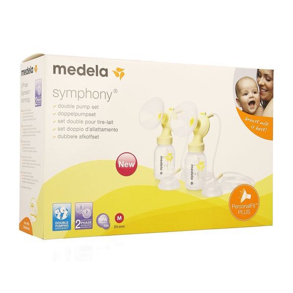 MEDELA Set double Symphony® PersonalFit™ PLUS - 24mm Réf: 008.0431