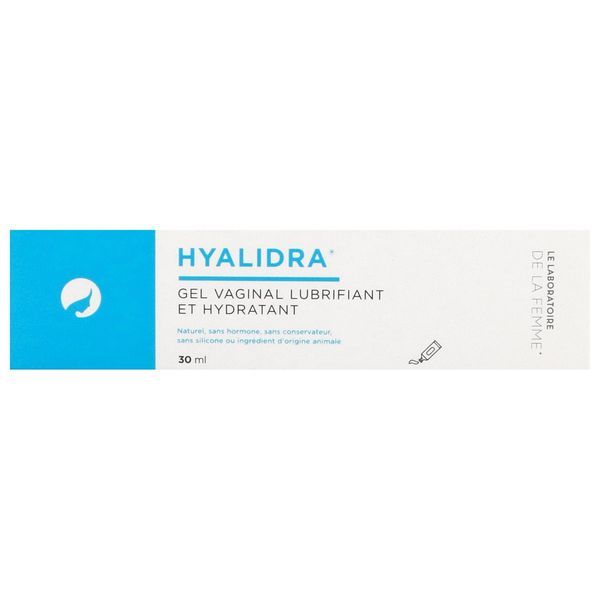 HYALIDRA Gel vaginal lubrifiant et hydratant, tube 30 ml