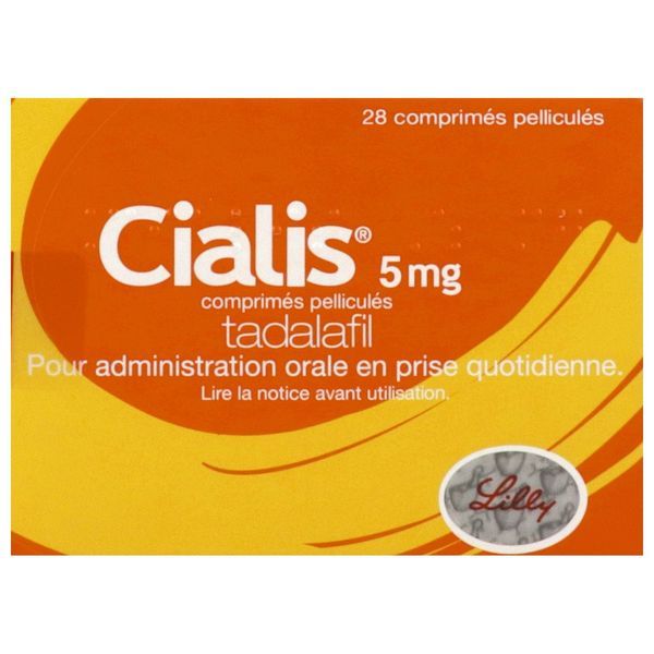 CIALIS COMPRIME PELLICULE 5 MG BOITE DE 28