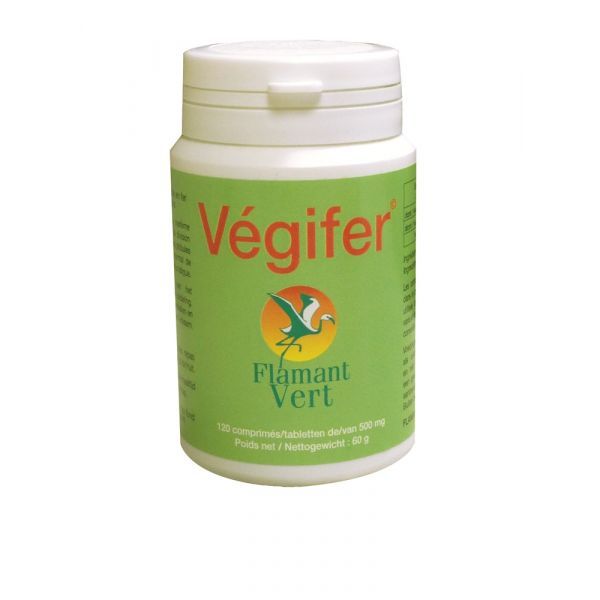 Flamant vert Végifer 500 mg - 120 comprimés