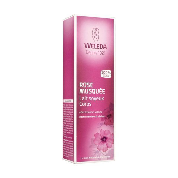 Weleda Lait Corps satiné à la Rose musquée - flacon 200 ml