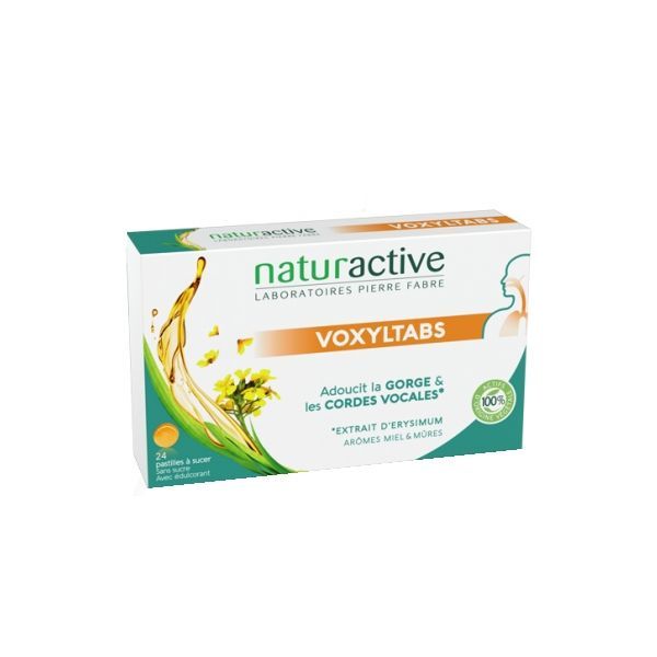 Naturactive Voxyltabs Pastille Gorge 24 Pastilles