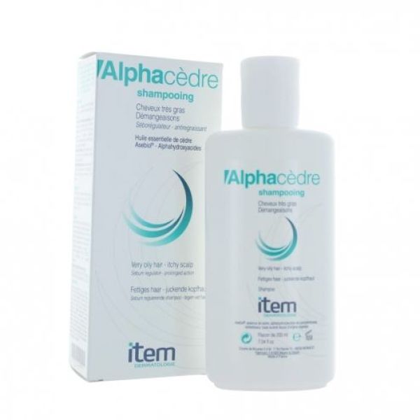 Item Dermatologie Alphacèdre Shampoing Cheveux Très Gras 200 ml