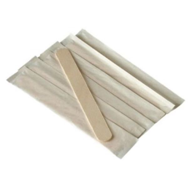 COMED ABAISSE LANGUE Abaisse-langue en bois, emballé individuellement (ref. 25 105 00B), adulte, bt 50