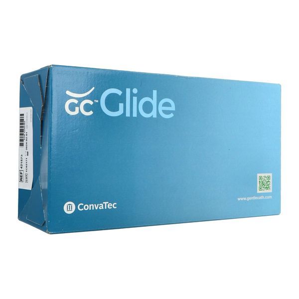 GENTLECATH GLIDE Sonde vésicale hydrophile autolubrifiée, droite, type Nélaton pour femme, CH 14, code couleur vert (ref. 421573), bt 30