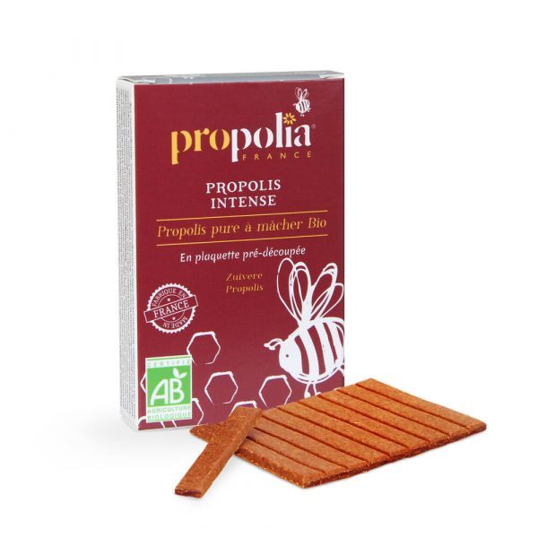 Propolia Propolis pure à macher BIO - plaquette 10 g