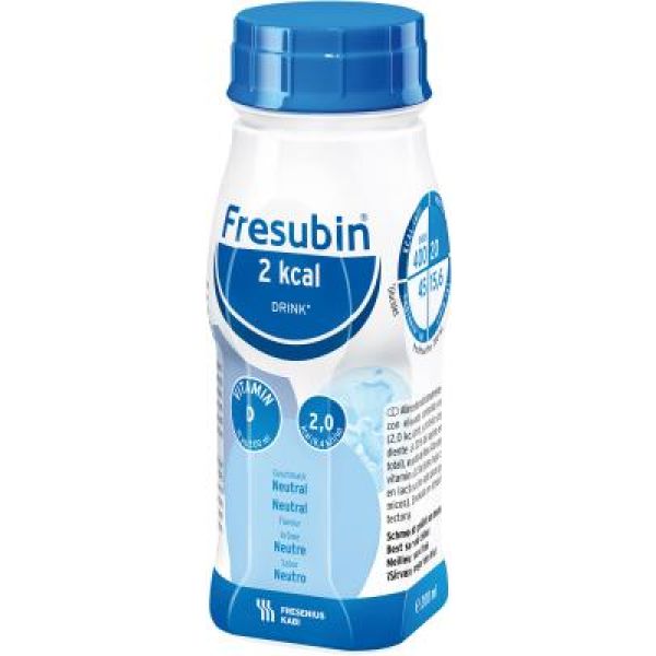 FRESUBIN DRINK neutre 2 Kcal 4 X 200 ml (ref7141621)