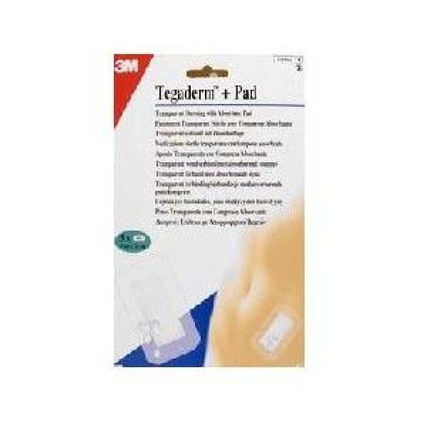 Tegaderm + pad pansement film x10 5cm x 7cm 