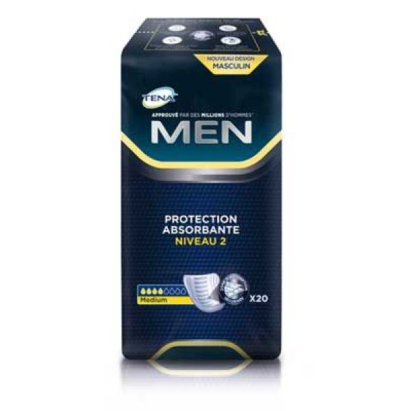 TENA MEN NIVEAU 2 SACHET DE 20