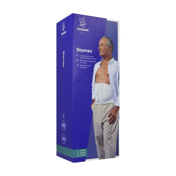 STOMEX Ceinture de soutien abdominal pour stomie, taille 2, unité