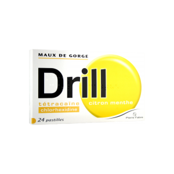 DRILL CITRON MENTHE PASTILLE B/24