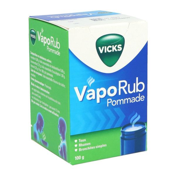 VICKS VAPORUB Pommade, pot 100 g