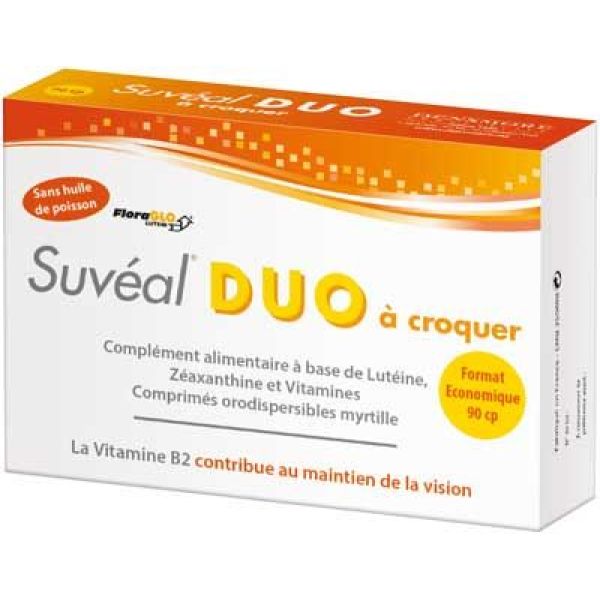 Suveal Duo A Croquer Comprime Boite 90