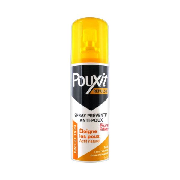 Pouxit Répulsif Spray Préventif Anti-Poux 75 ml