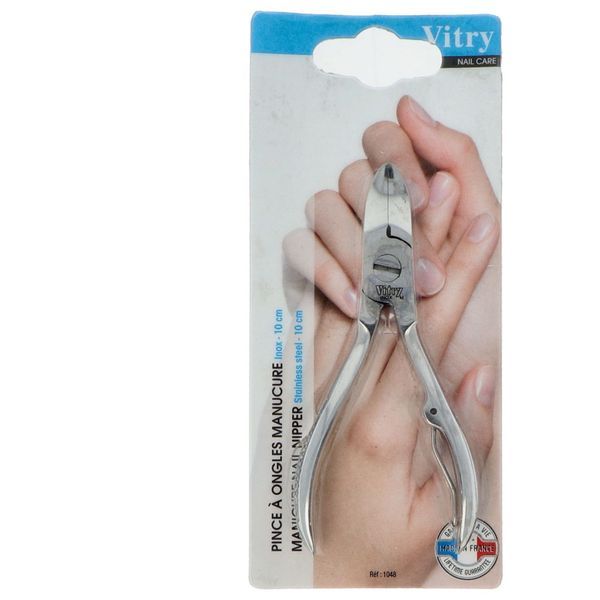 Vitry pince à ongles inox 10cm 48