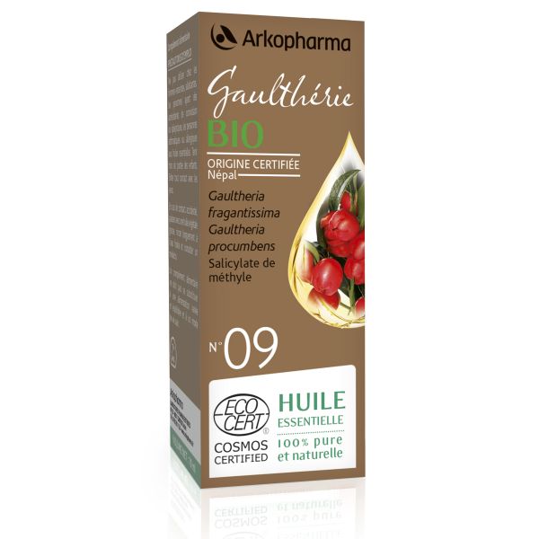 Arkoessentiel Huile Essentielle Gaultherie Bio Premium Flacon 10 Ml 1