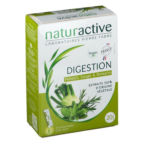 Naturactive Fluide Digestion Liquide Stick 10 Ml 20