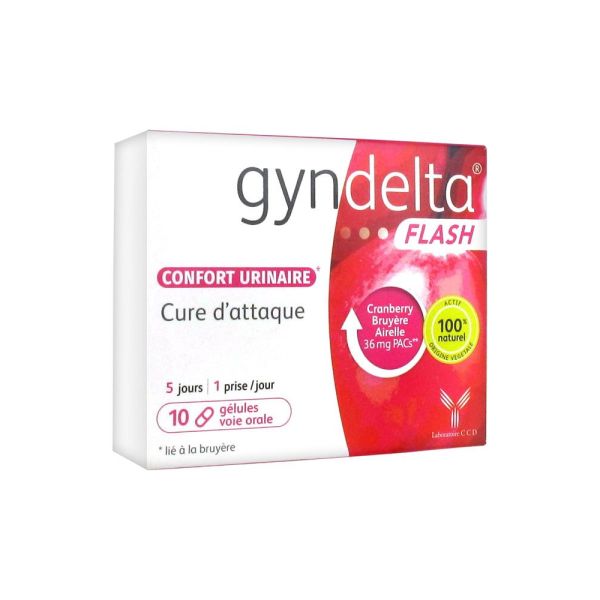 GYNDELTA FLASH BOITE DE 10 GELULES